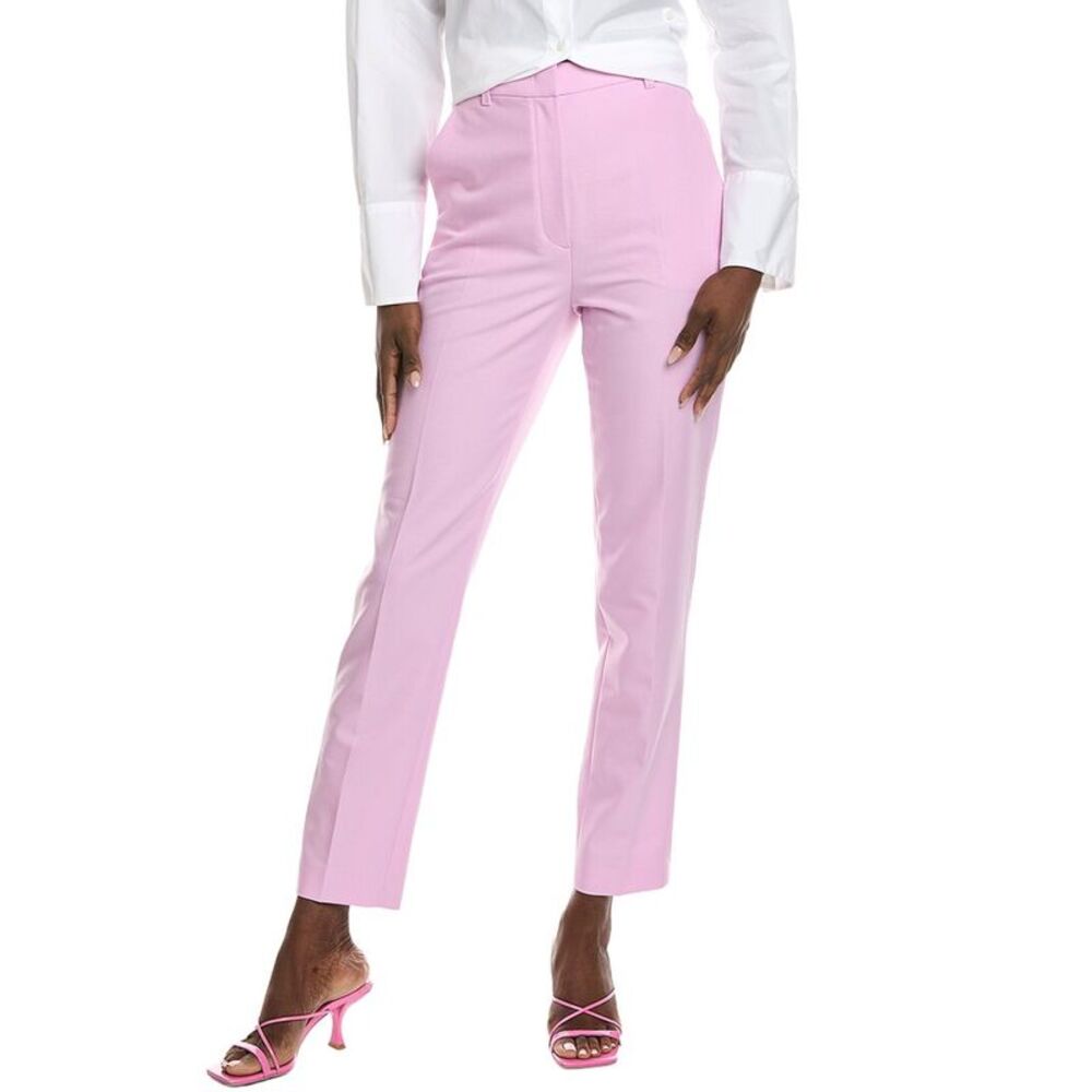 Marc Cain Womens  Solid Pant, Purple